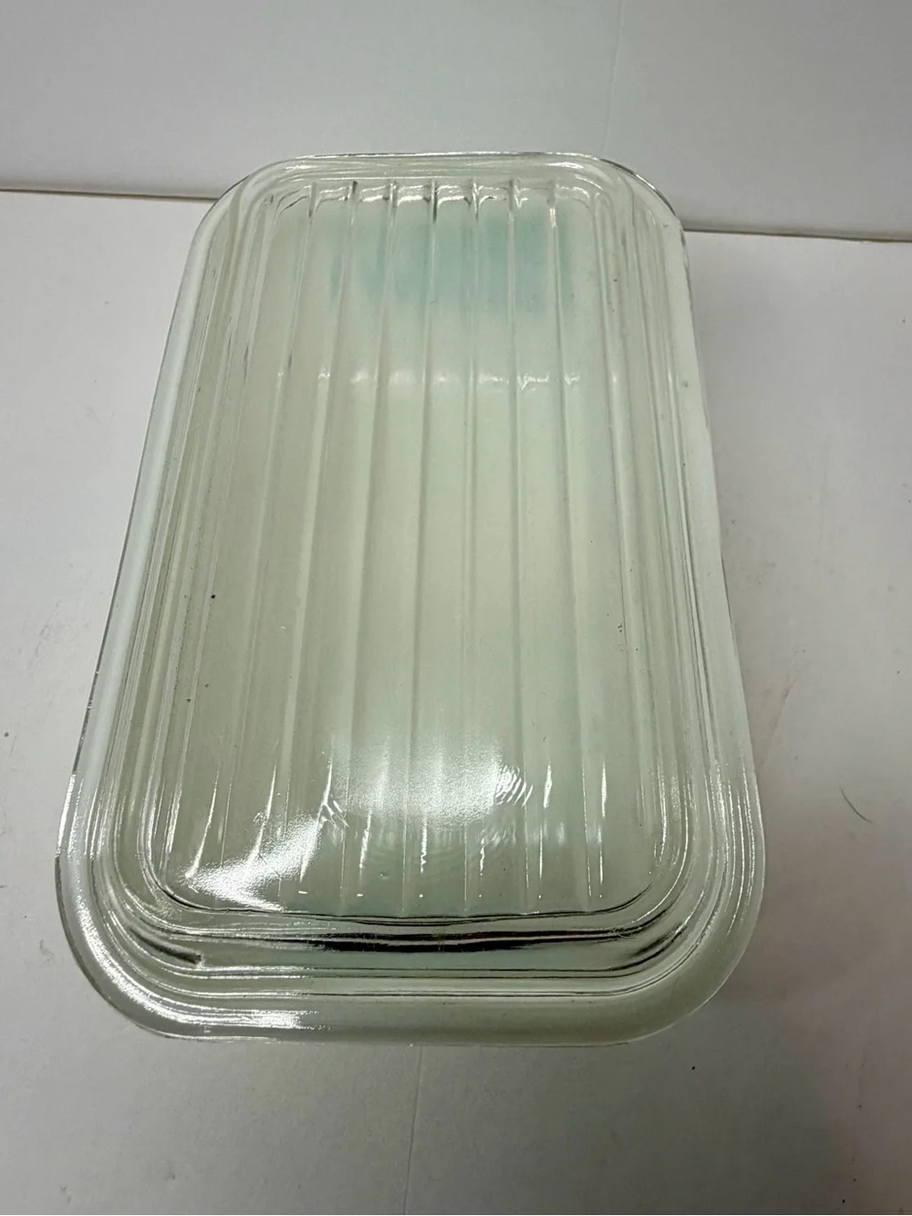 Vintage Pyrex Butterprint Turquoise & White Set (3 Pieces)